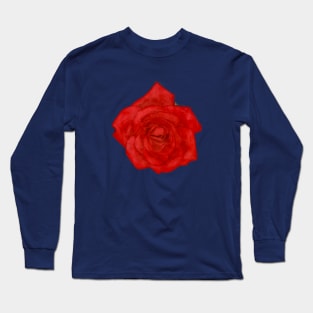 Red Red Rose Long Sleeve T-Shirt